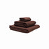 Økologiske håndklæder i farven brun